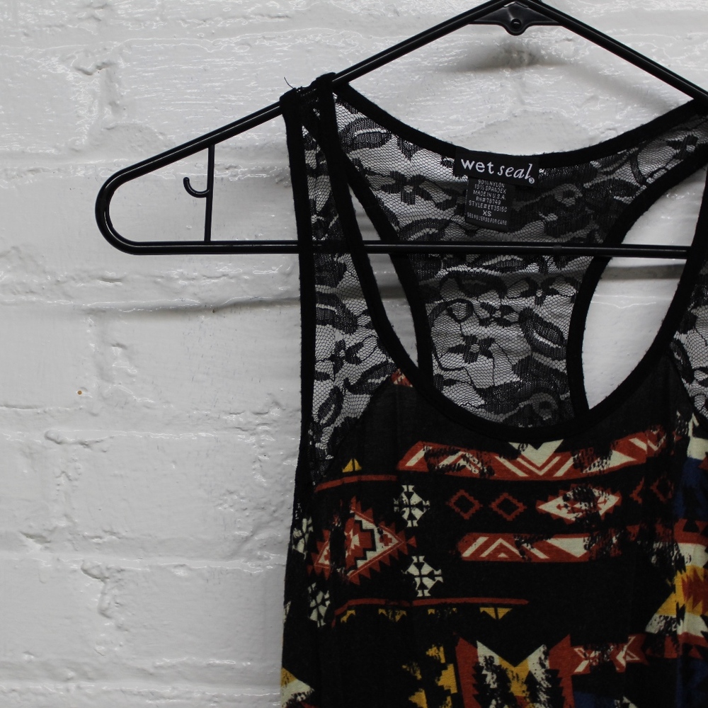 Wet Seal Aztec Tank Top